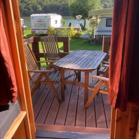 Campingfass Mit Panoramaterrasse