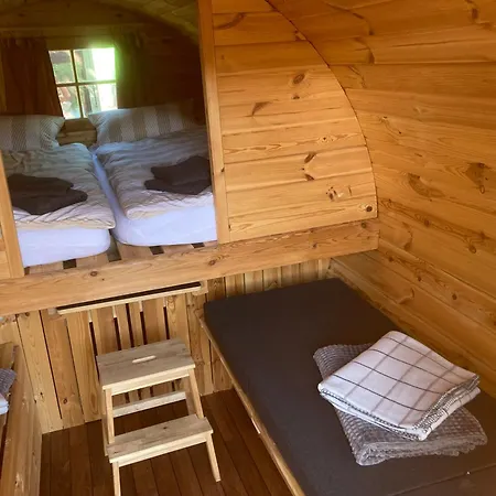 Campsite Campingfass Mit Panoramaterrasse Langenbernsdorf