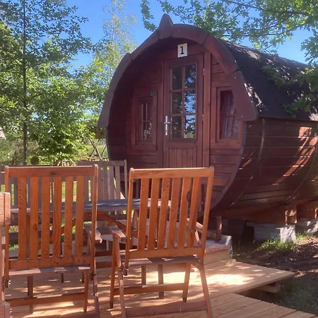 Campsite Campingfass Mit Panoramaterrasse