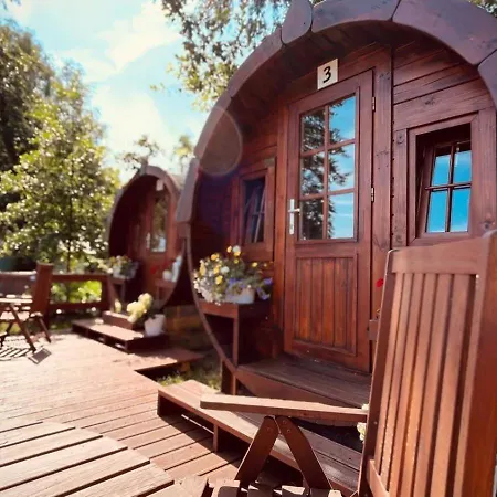 Campingfass Mit Panoramaterrasse Langenbernsdorf