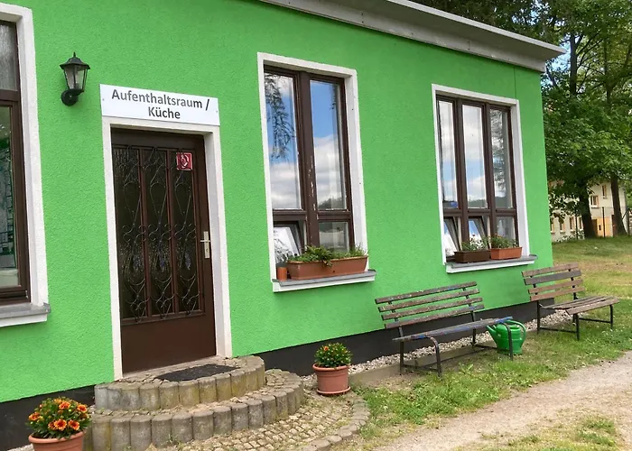 Campingfass Mit Panoramaterrasse Kemp Langenbernsdorf